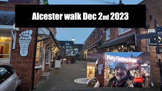 Alcester Walk Dec 2nd 2023 [upl. by Satterfield]