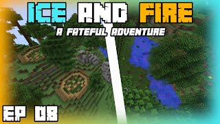 AMPHITHERE HOME  Minecraft Ice and Fire Lets Play  E08  Ice and Fire A Fateful Adventure [upl. by Eeluj]