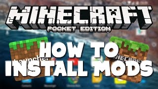 How to Install Mods for Minecraft Pocket Edition 0161 Android [upl. by Ekusoyr575]