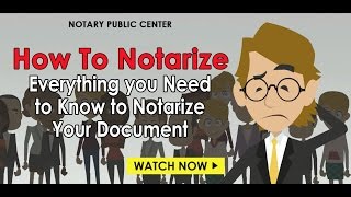 How to Notarize Everything You Need to Know About Notarizing Your Document [upl. by Norvall787]