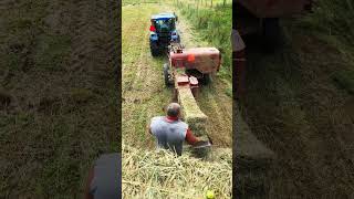 Birds Eye view of bailing hay ￼ [upl. by Larina]