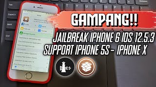 Cara Jailbreak dan instal Cydia di iPhone 6 iOS 1253 5S  X  Tutorial Indonesia [upl. by Nnaeus435]