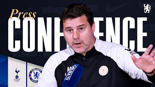 POCHETTINO  Tottenham v Chelsea Press Conference  Prematch  031123  Chelsea FC [upl. by Annnora]