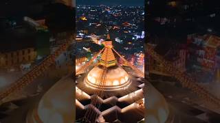 Bouddha Nath Stupa  ommanipadmehum bouddha buddhawasborninnepal droneshots [upl. by Bree]