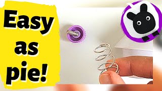 How to fix Mini Sewing Machine Tension Adjustment Screw if it has fallen out Beginner sewing hack [upl. by Monroy]