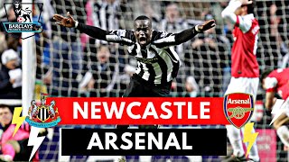 Newcastle United vs Arsenal 44 All Goals amp Highlights  2011 Premier League [upl. by Allimak91]