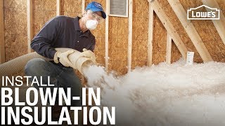 How to Install Blownin or Loose Fill Insulation [upl. by Isherwood]