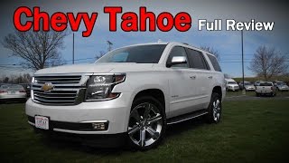 2017 Chevrolet Tahoe Full Review  Premier LT LS amp Z71 Midnight Edition [upl. by Uht356]