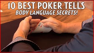 Magician Reveals 10 Best Poker TELLS  Reading People amp Body Language [upl. by Ynffit325]