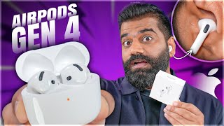 Apple AirPods 4 ANC Unboxing amp First Look  Tiny But Powerful🔥🔥🔥 [upl. by Nolyak333]