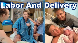 Labor And Delivery Vlog  SUCCESSFUL VBAC [upl. by Kendre101]