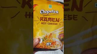 Ramen Hot Cheese chopstick💥 recipe reels viral [upl. by Ahtanaram856]