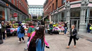 Walking around Dublin Dublin City Center Дублин Ирландия ORANGE ua [upl. by Hilar]