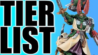 Ranking The BUFFED Dark Angels  warhammer 40k tier list [upl. by Carlick]