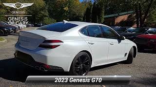 Certified 2023 Genesis G70 20T Cary NC G701224L [upl. by Nadiya767]