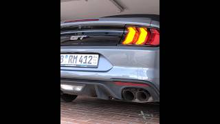 Mustang GT 50 V8 Sound V8 sound summer noOPF automobile [upl. by Lyrrad]