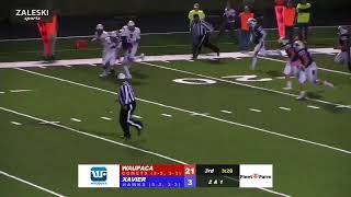 Waupaca Comets at Xavier Hawks  2024 WIAA Football  Zaleski Sports [upl. by Guod45]