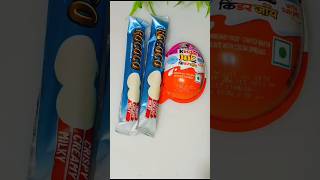 Kinder Joy Box amp Milk Chocolate shortvideo viralvideo [upl. by Tamah]