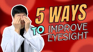 5 ways to naturally improve your eyesight  Optometrist Explains [upl. by Nahtnhoj]