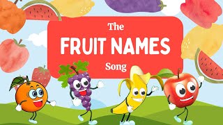 Fruit Fun Song for Kids  Learn Fruits and Colors  Childrens Song [upl. by Ayisan]