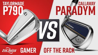 Custom Fit Irons vs Off The Rack Irons  TaylorMade P790 vs Callaway Paradym [upl. by Endaira73]