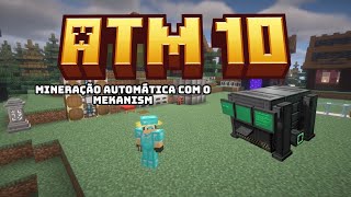 Mineração Automática com o Mekanism  Minecraft 121  ATM10 EP 3 [upl. by Zelda]