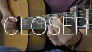 The Chainsmokers  Closer ft Halsey  Fingerstyle Guitar Cover By James Bartholomew [upl. by Llenaj]