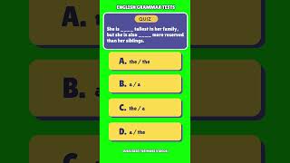 Advanced English Grammar Test  TEST 9 englishgrammar quiz toefl ielts [upl. by Aryam]