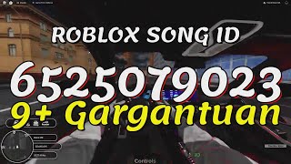 9 Gargantuan Roblox Song IDsCodes [upl. by Mikal]