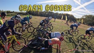 CENTRAL CYCLOCROSS LEAGUE BEDFONT LAKES [upl. by Nuajed]