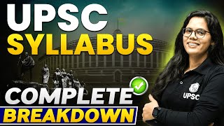 UPSC Syllabus Complete Breakdown  Must Watch this Session [upl. by Isolda]