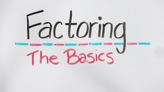 Whiteboard Math The Basics of Factoring [upl. by Spanos]