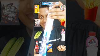 Eating Cucumber Hurray Drinko tonmoydebnath food shorts shortvideo youtubeshorts viralvideo [upl. by Ivy]