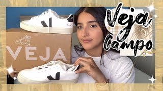 UNBOXING ZAPATILLAS VEJA CAMPO REVIEW [upl. by Rehpotsirh]