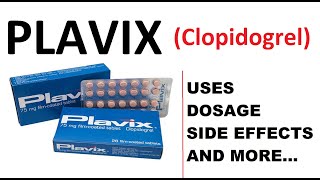 PLAVIX Clopidogrel Uses Dosage Warnings Side Effects clopidogrel drugstoremakeup [upl. by Tnarb]