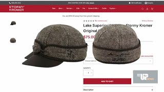 Collaboration creates Stormy Kromer cap made with UP grown wool [upl. by Haas703]