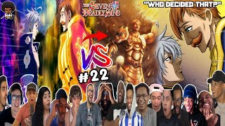 Escanor vs Estarossa Reaction Mashup Seven Deadly Sins 2x22 [upl. by Lowis]