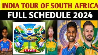 India vs South Africa match schedule changes crickettime24 [upl. by Ihcur]