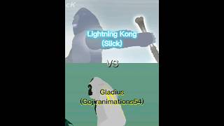 Slick Lightning Kong Vs Gladiuskonggladiusmonsterverseartwithgodzilla7762 slick4785NurariYon9614 [upl. by Durrej]