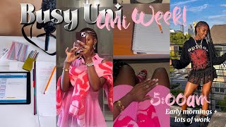 UNI DIARIES 2  VLOG  a week in the life of a busy University Student 📚🎓 [upl. by Sargent637]