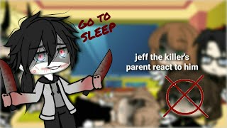 Creepypasta parentreact to their childrens Jeff the killer part 1 [upl. by Metah]