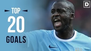 YAYA TOURÉ ★ Top 20 Goals Ever • HD [upl. by Ennairol72]