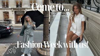 COME TO LONDON amp PARIS FASHION WEEK WITH US [upl. by Hedwiga]