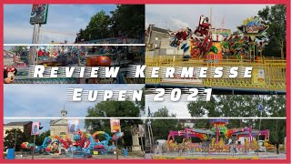 Review Kermesse Kermis Kirmes Eupen 2021  Eupen Oberstadt [upl. by Joachima283]