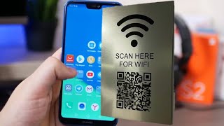 How to scan wifi qr code in Huawei P20 lite  Huawei P20 prime wifi qr code scanner [upl. by Alhak604]