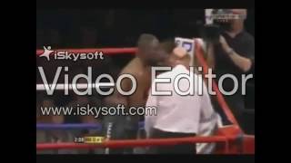 Classic Round  Audley Harrison KO Knocks out Michael Sprott in round 12 [upl. by Eibbob]