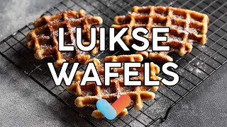 Luikse Wafels  TUTORIAL  Zo maak je ECHTE Luikse wafels [upl. by Ylen]