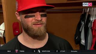 Tucker Barnhart used his time on IL to refine his batting approach [upl. by Merlina]