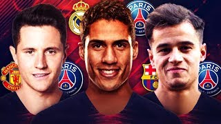 LES TRANSFERTS DU PSG CET ÉTÉ [upl. by Lisandra]