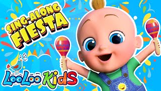 SingAlong Fiesta  S4EP42 Dance Along Super Mix  LooLoo Kids Songs for Kids [upl. by Annez]